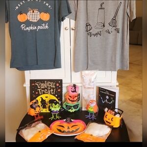 Halloween-Themed T-Shirts And Fun Decor BUNDLE 7